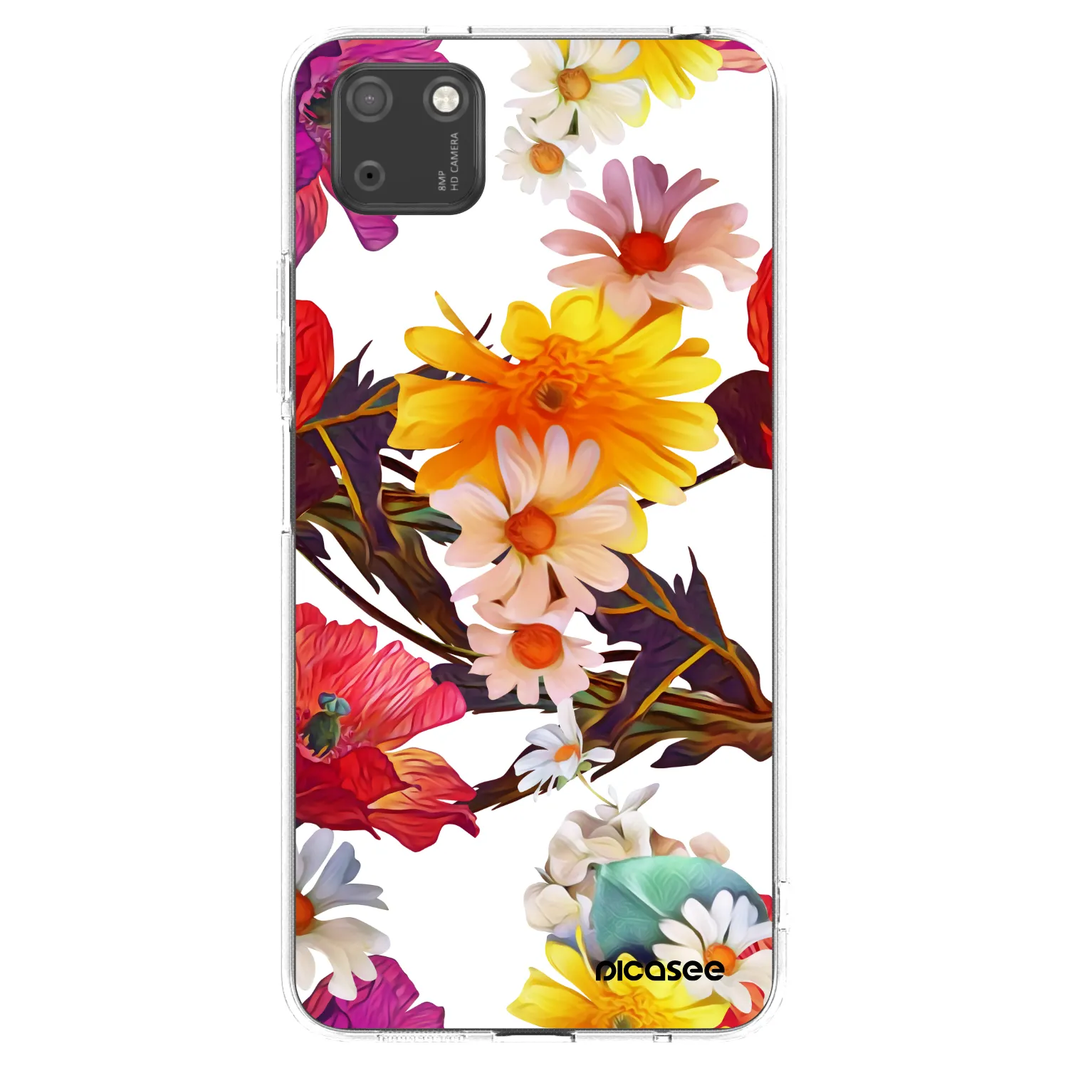 Picasee silikonska prozirna maskica za Huawei Y5P - Meadow
