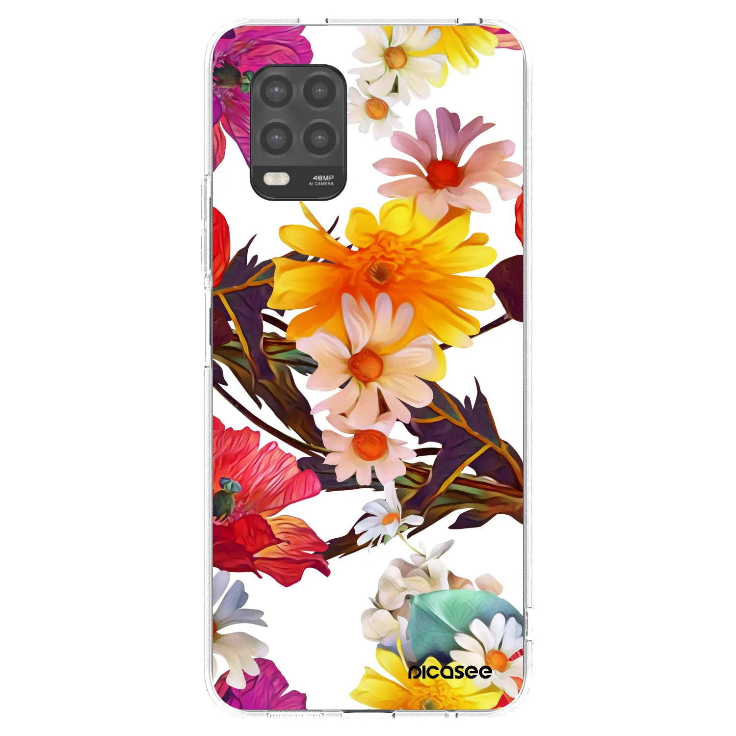 Picasee silikonska prozirna maskica za Xiaomi Mi 10 Lite - Meadow
