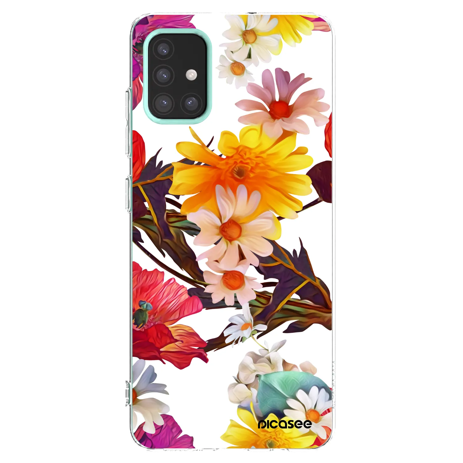 Picasee silikonska prozirna maskica za Samsung Galaxy M31s - Meadow