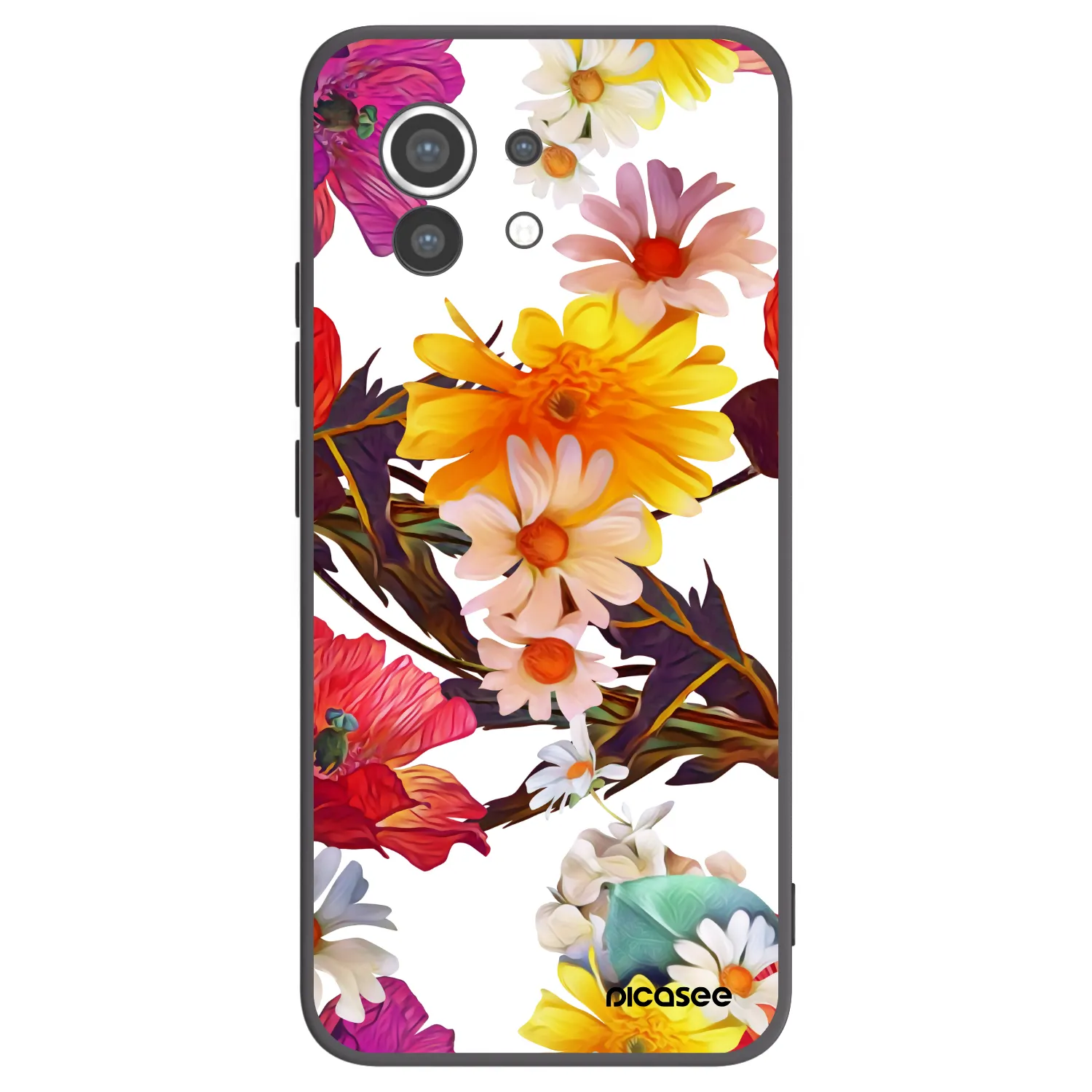 Picasee crna silikonska maskica za Xiaomi Mi 11 - Meadow