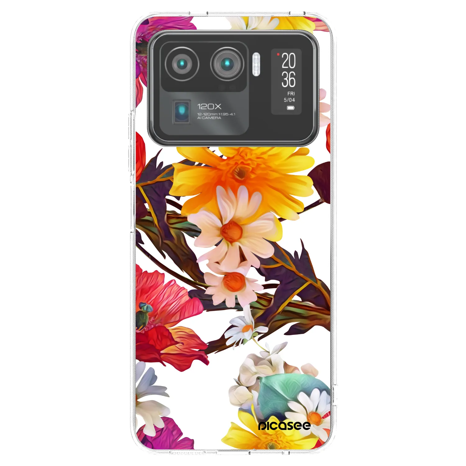 Picasee silikonska prozirna maskica za Xiaomi Mi 11 Ultra - Meadow