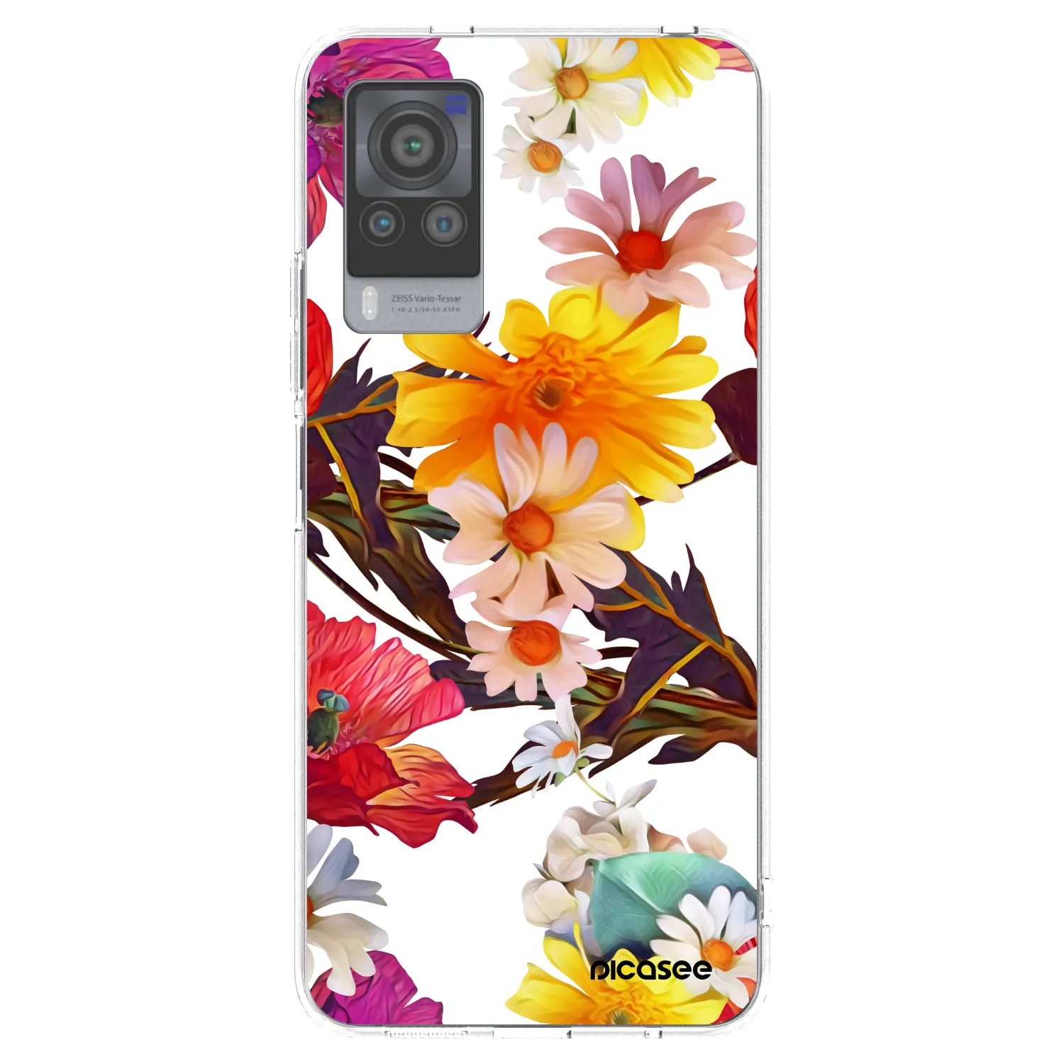 Picasee silikonska prozirna maskica za Vivo X60 Pro 5G - Meadow