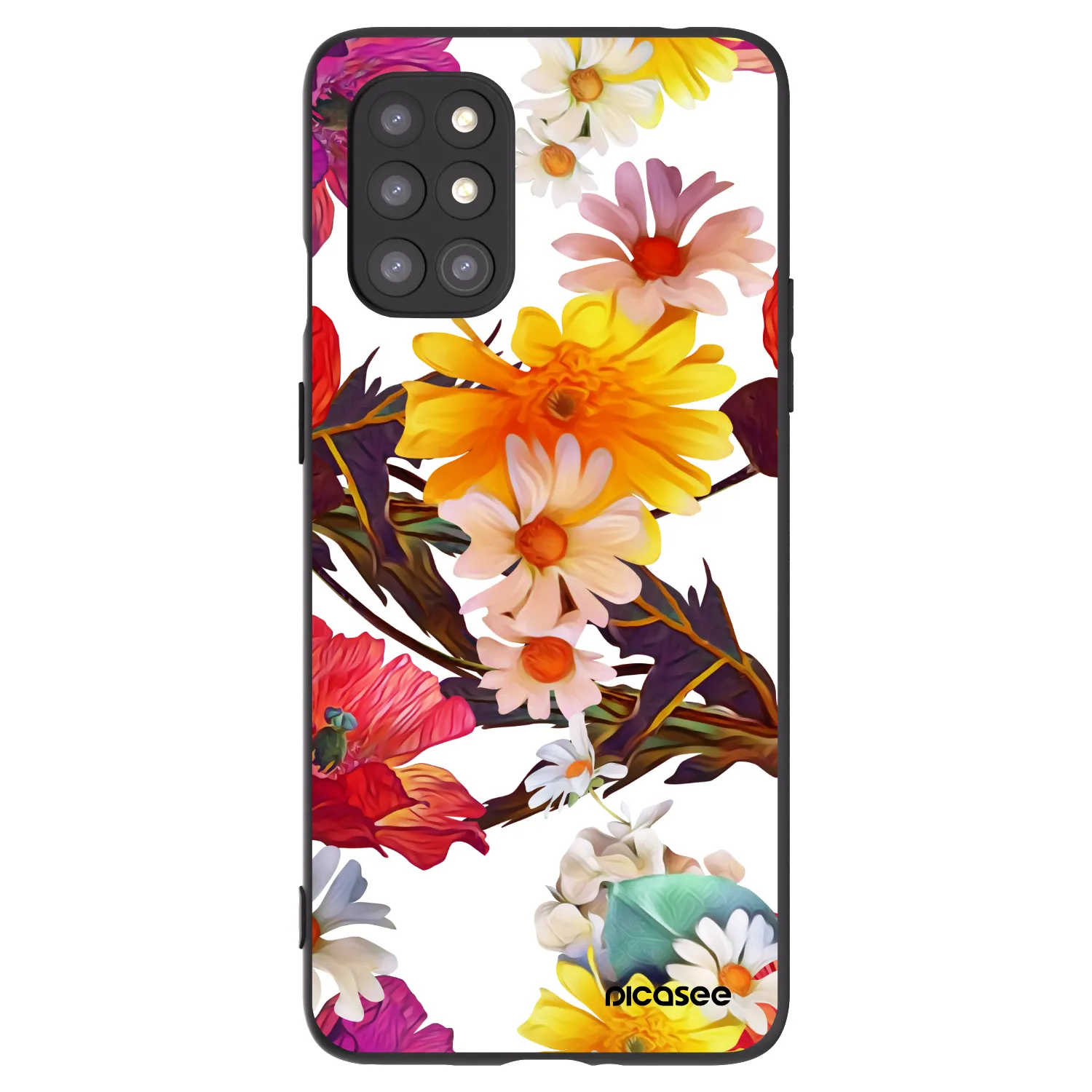 Picasee crna silikonska maskica za OnePlus 8T - Meadow