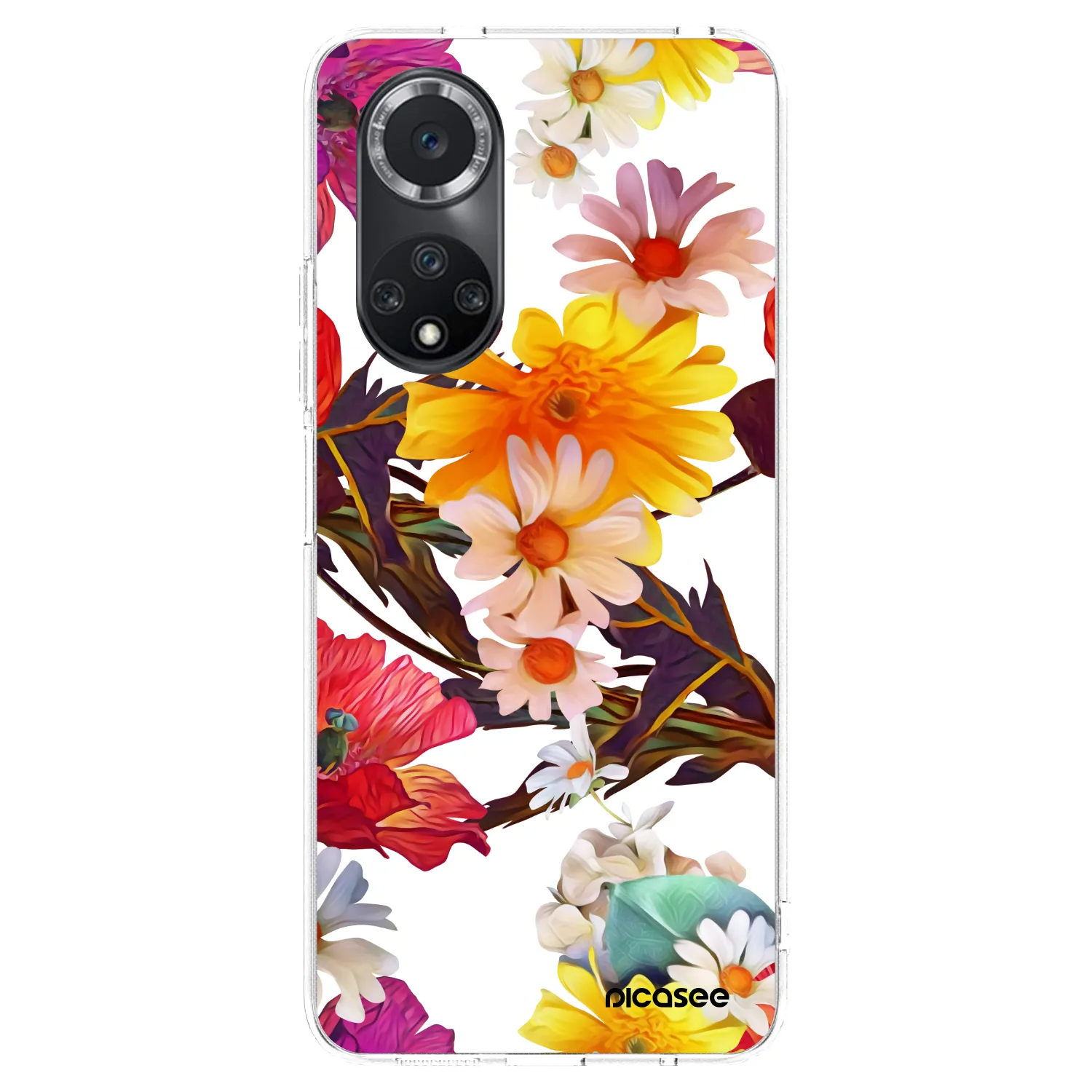 Picasee silikonska prozirna maskica za Huawei Nova 9 SE - Meadow