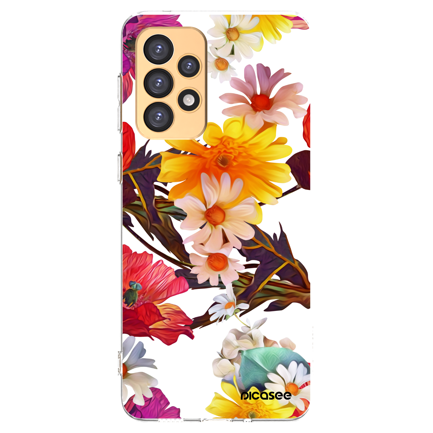 Picasee silikonska prozirna maskica za Samsung Galaxy A33 5G A336 - Meadow