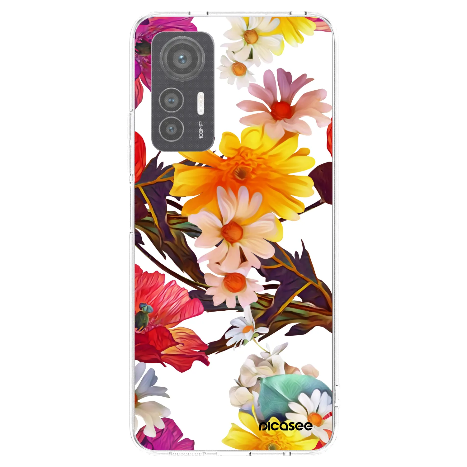 Picasee silikonska prozirna maskica za Xiaomi 12 Lite - Meadow