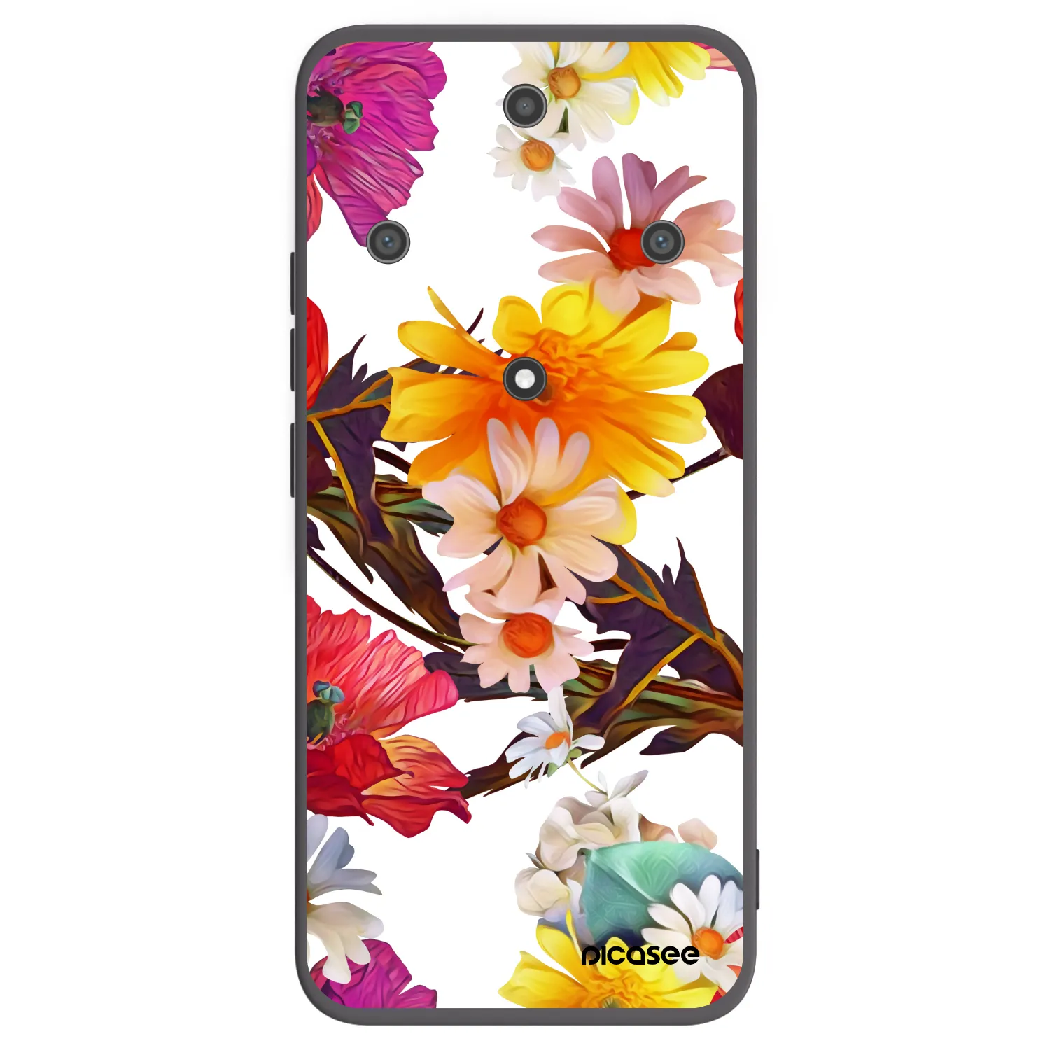 Picasee crna silikonska maskica za Honor Magic5 Lite 5G - Meadow