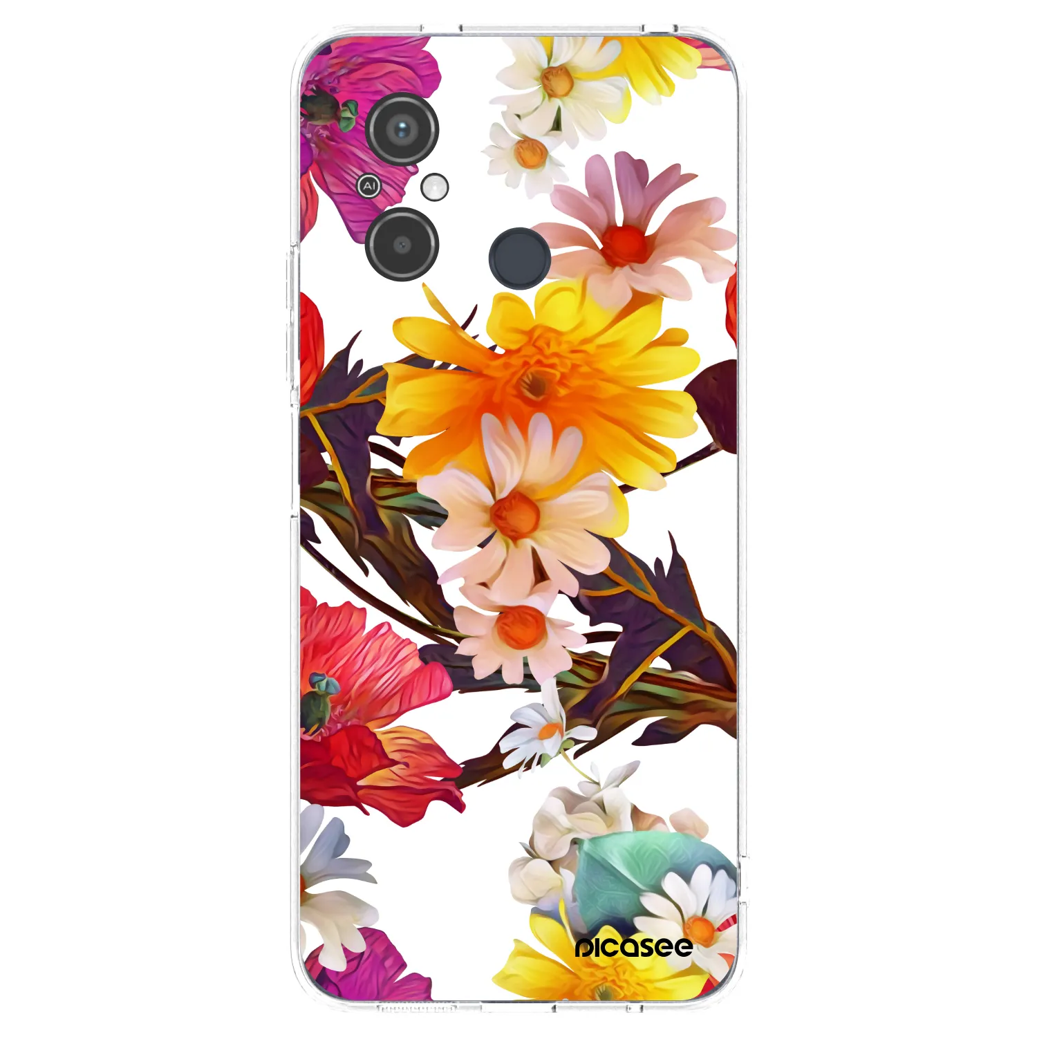 Picasee silikonska prozirna maskica za Xiaomi Redmi 12C - Meadow