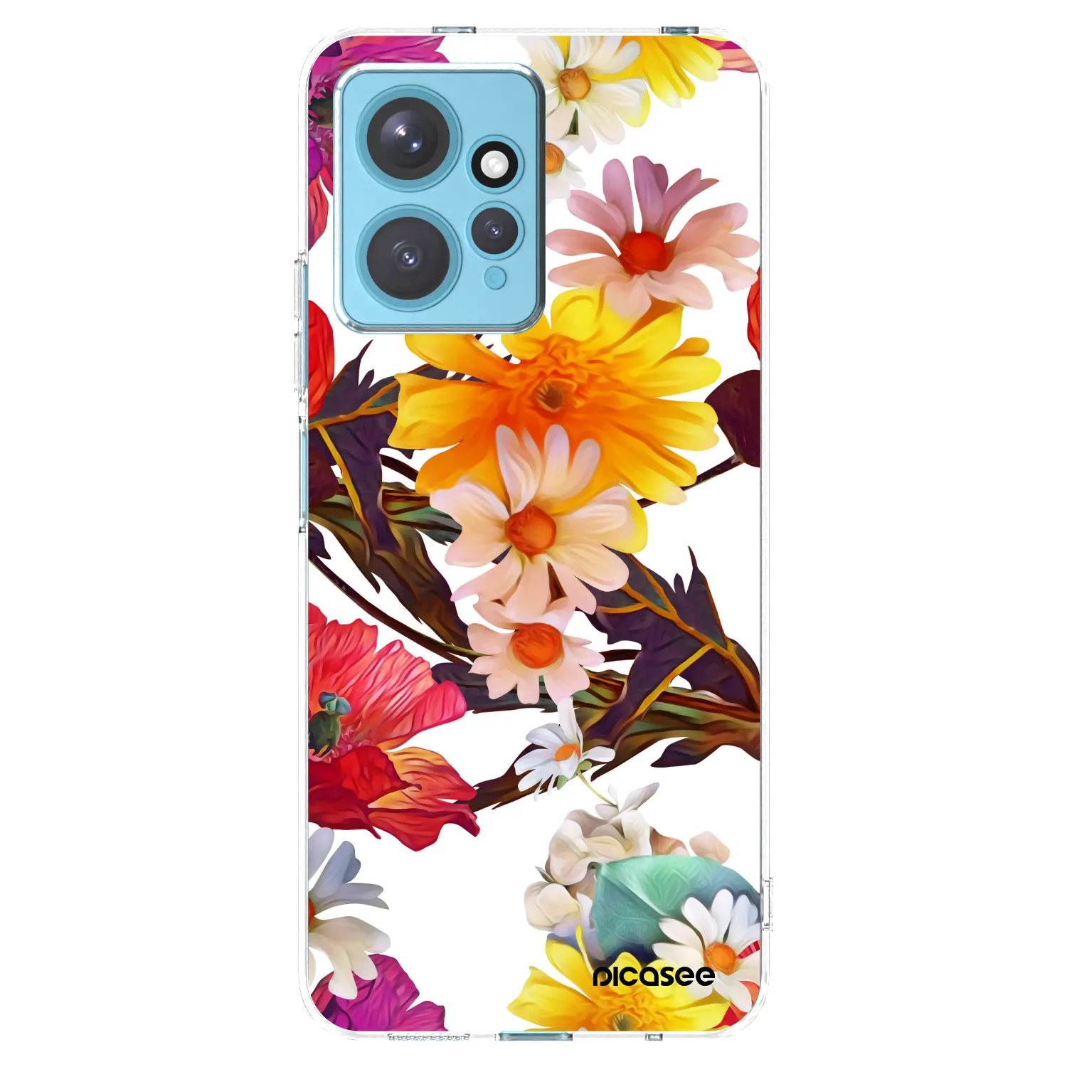 Picasee silikonska prozirna maskica za Xiaomi Redmi Note 12 4G - Meadow