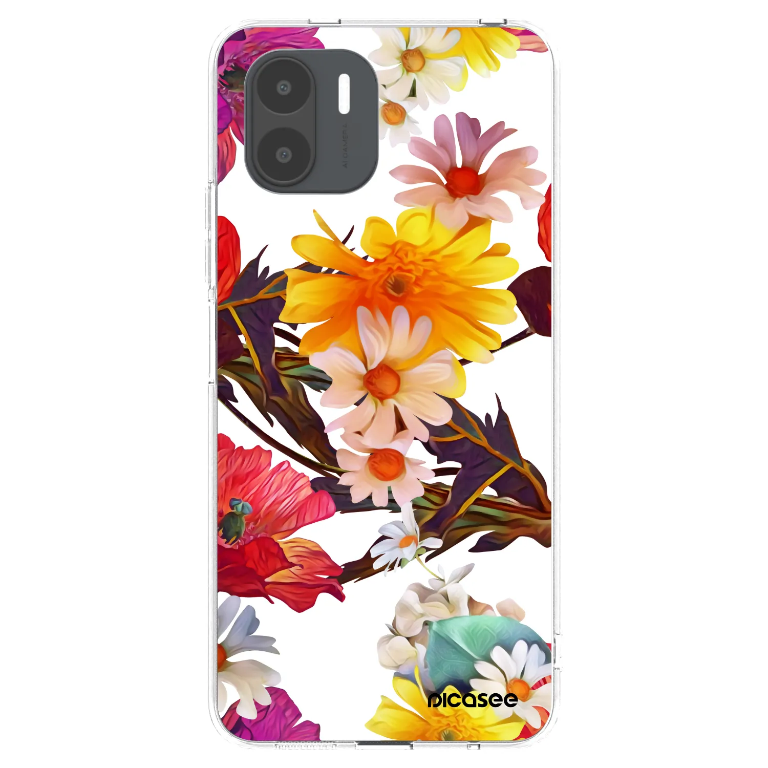 Picasee silikonska prozirna maskica za Xiaomi Redmi A2 - Meadow