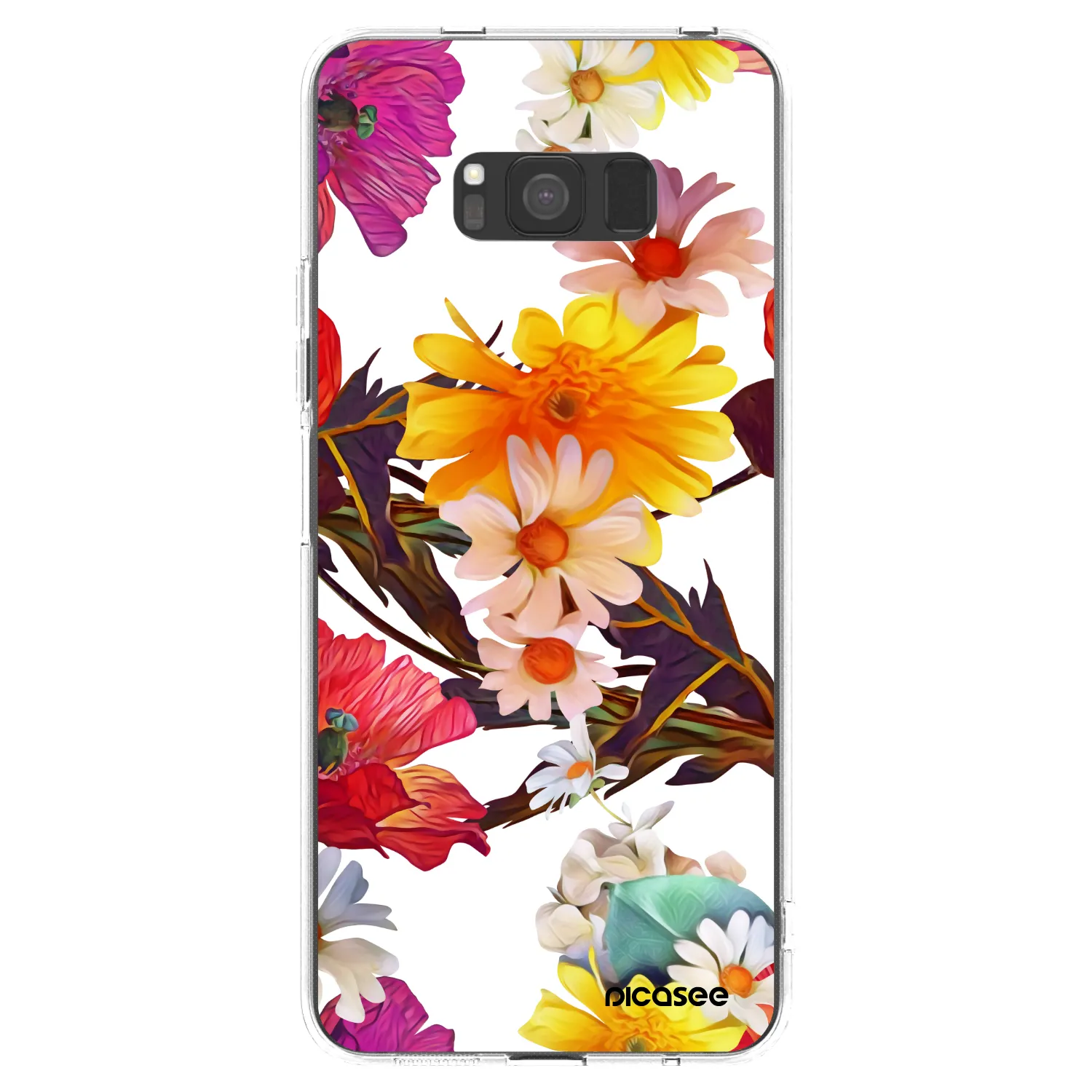 Picasee silikonska prozirna maskica za Samsung Galaxy S8 G950F - Meadow