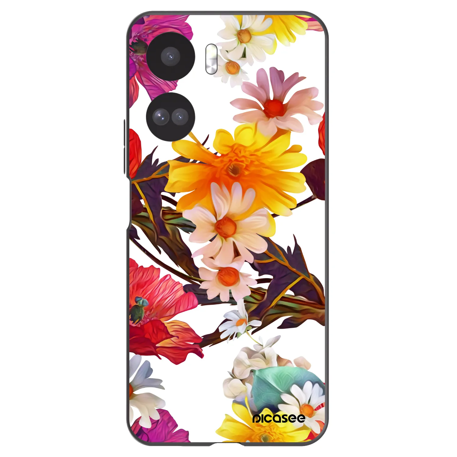 Picasee crna silikonska maskica za Honor 90 Lite 5G - Meadow