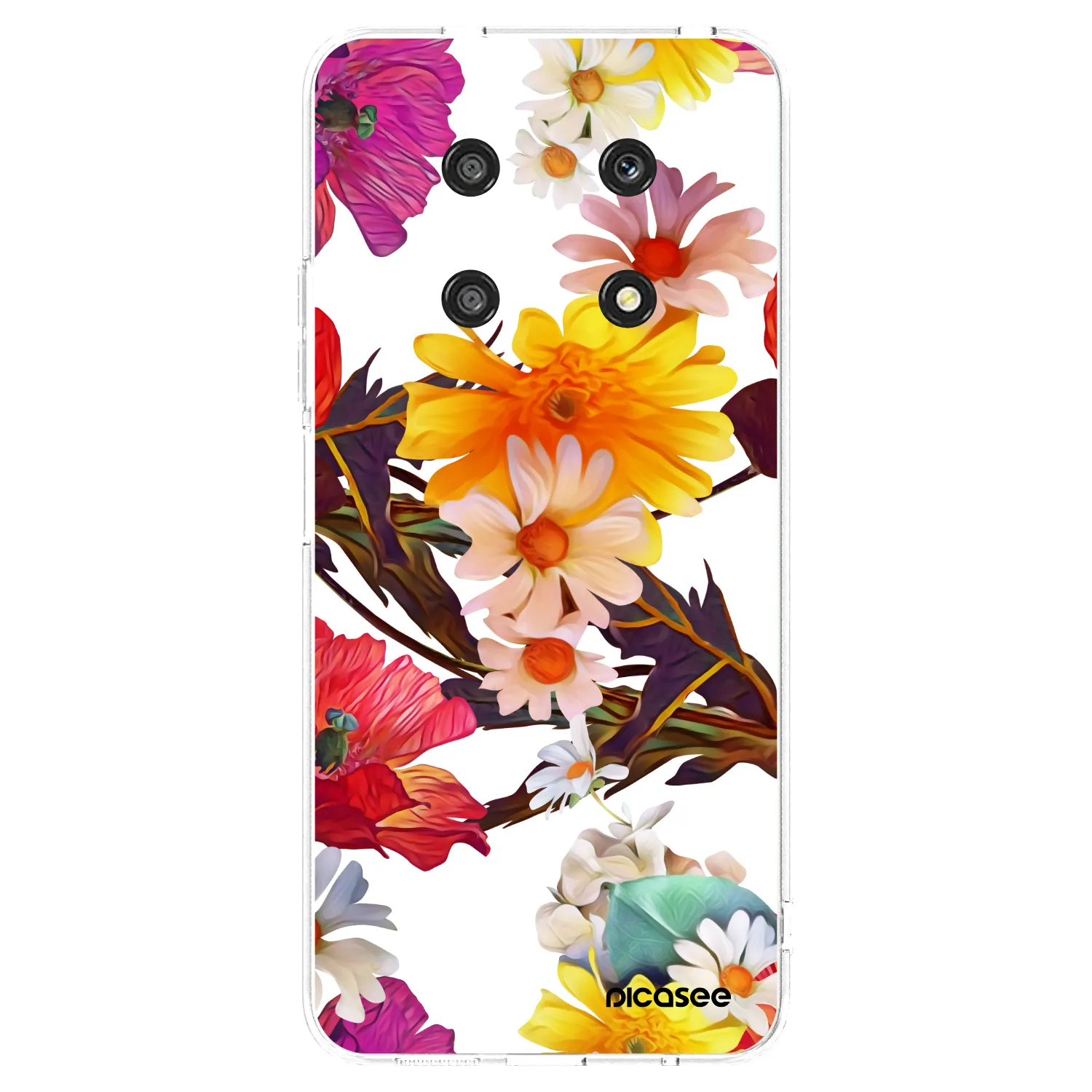 Picasee silikonska prozirna maskica za Honor Magic4 Lite 5G - Meadow