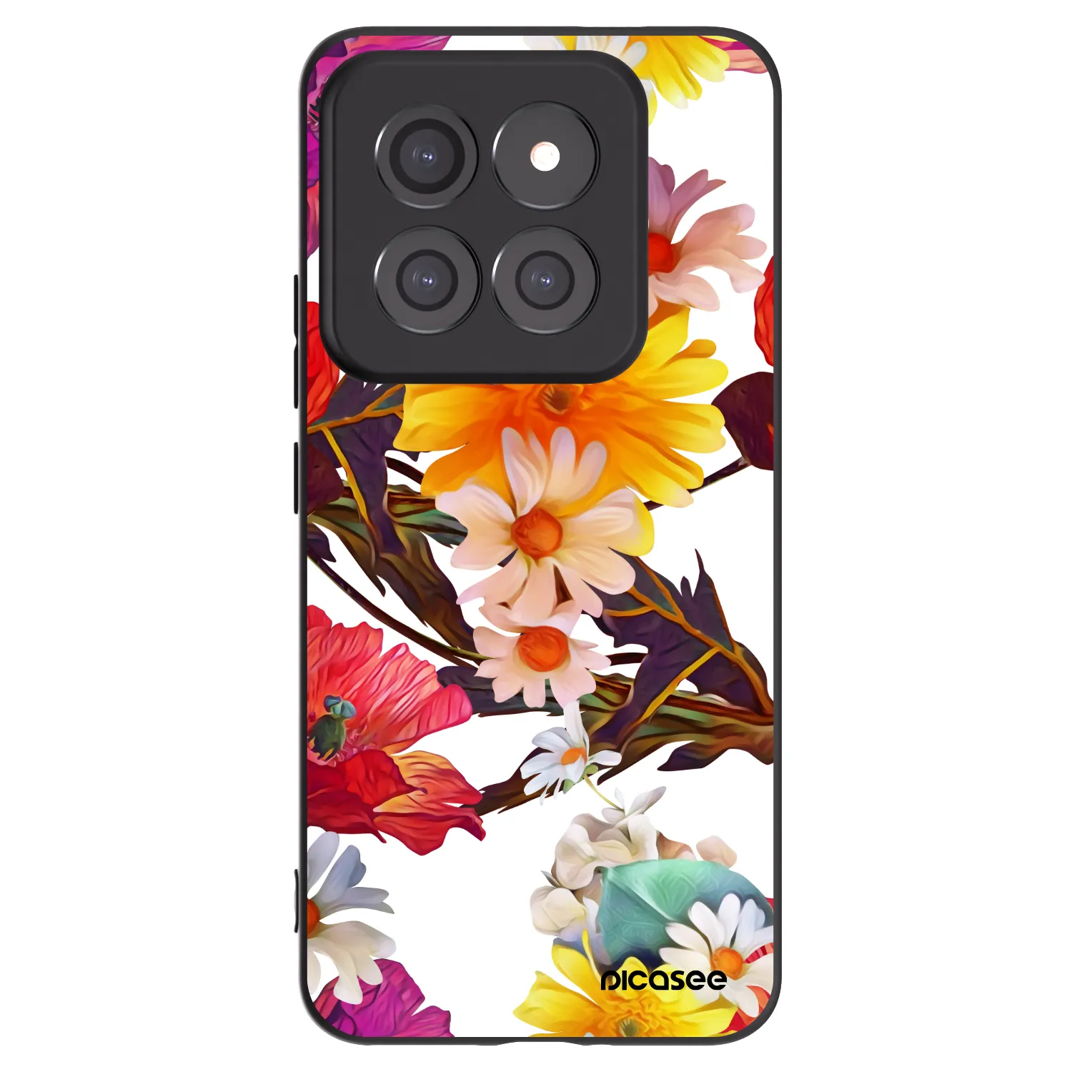 Picasee crna silikonska maskica za Xiaomi 14 Pro - Meadow