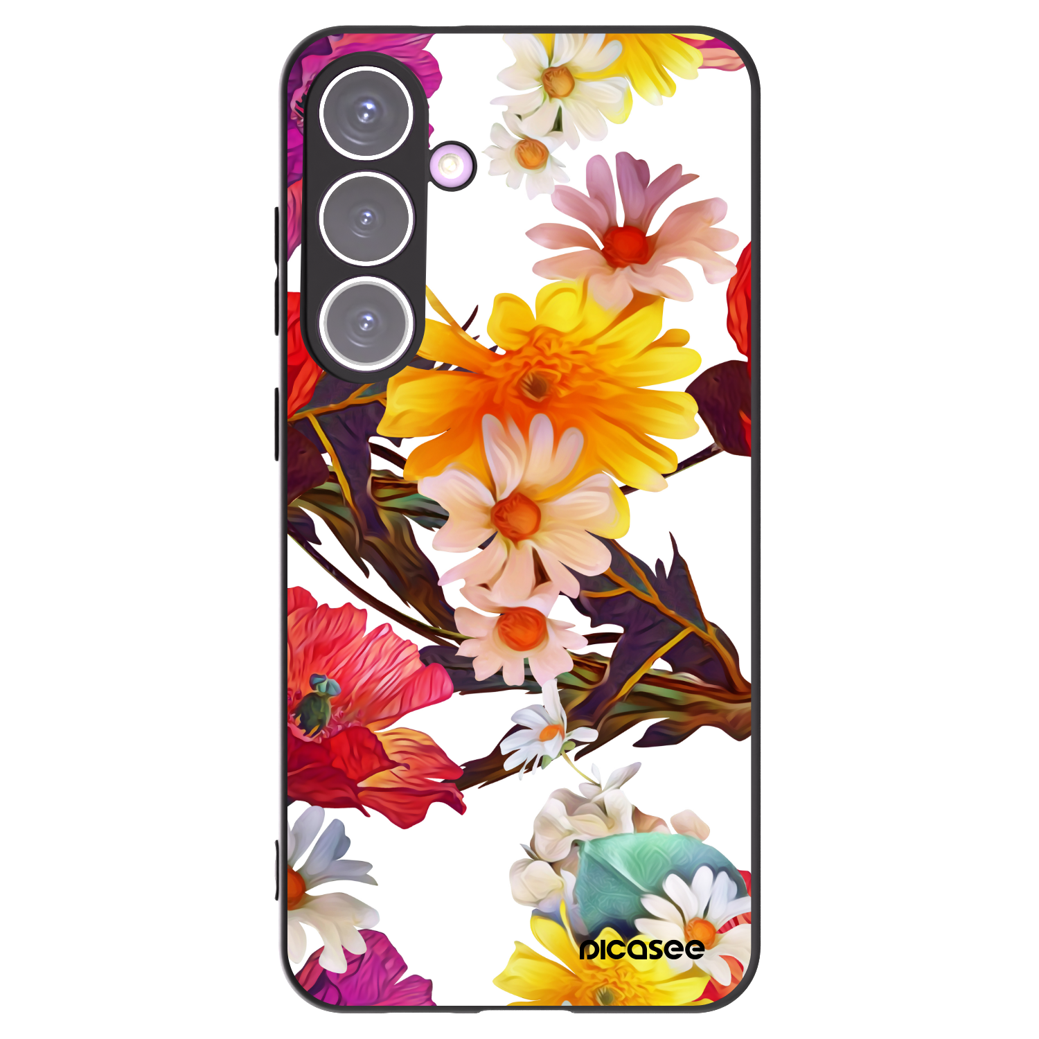 Picasee crna silikonska maskica za Samsung Galaxy S24+ S926B 5G - Meadow