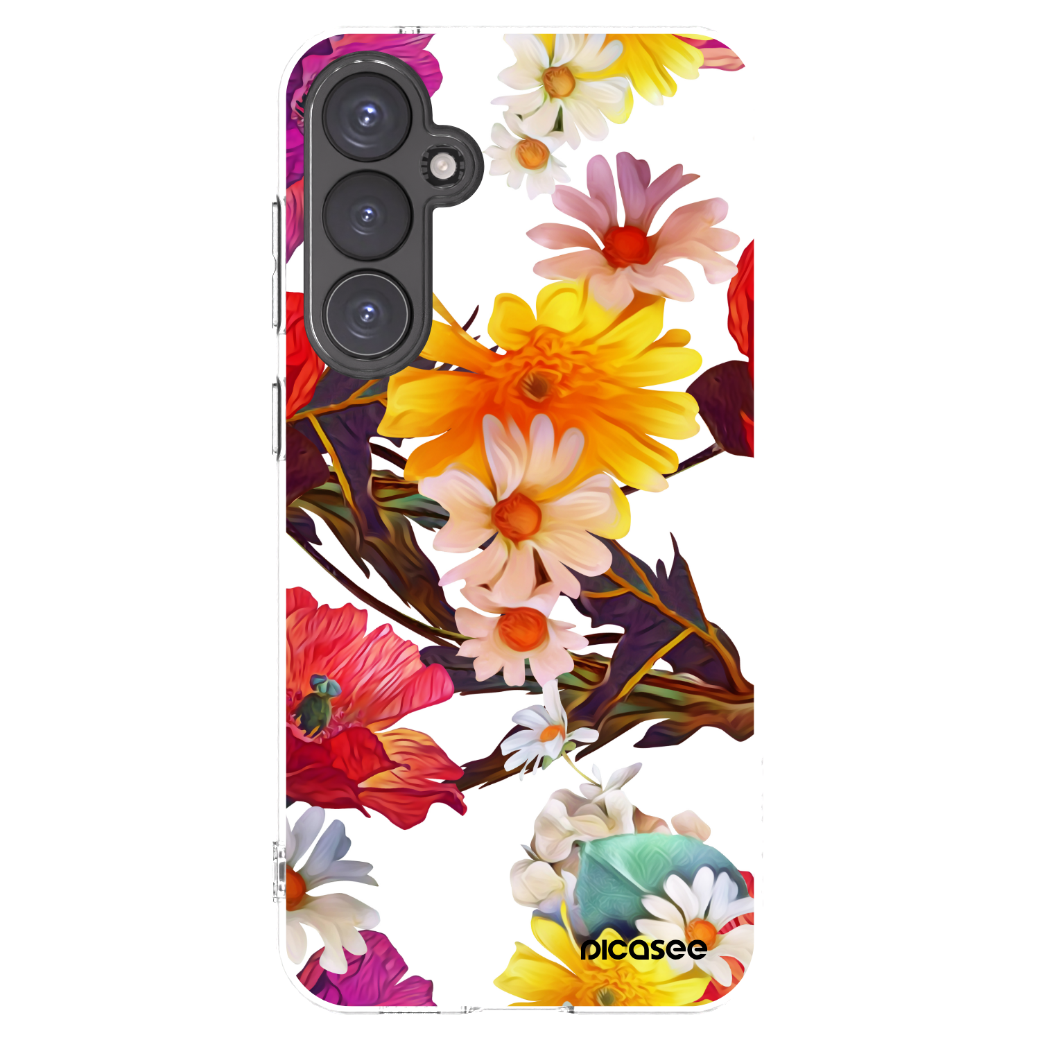 Picasee silikonska prozirna maskica za Samsung Galaxy S23 FE S711B - Meadow