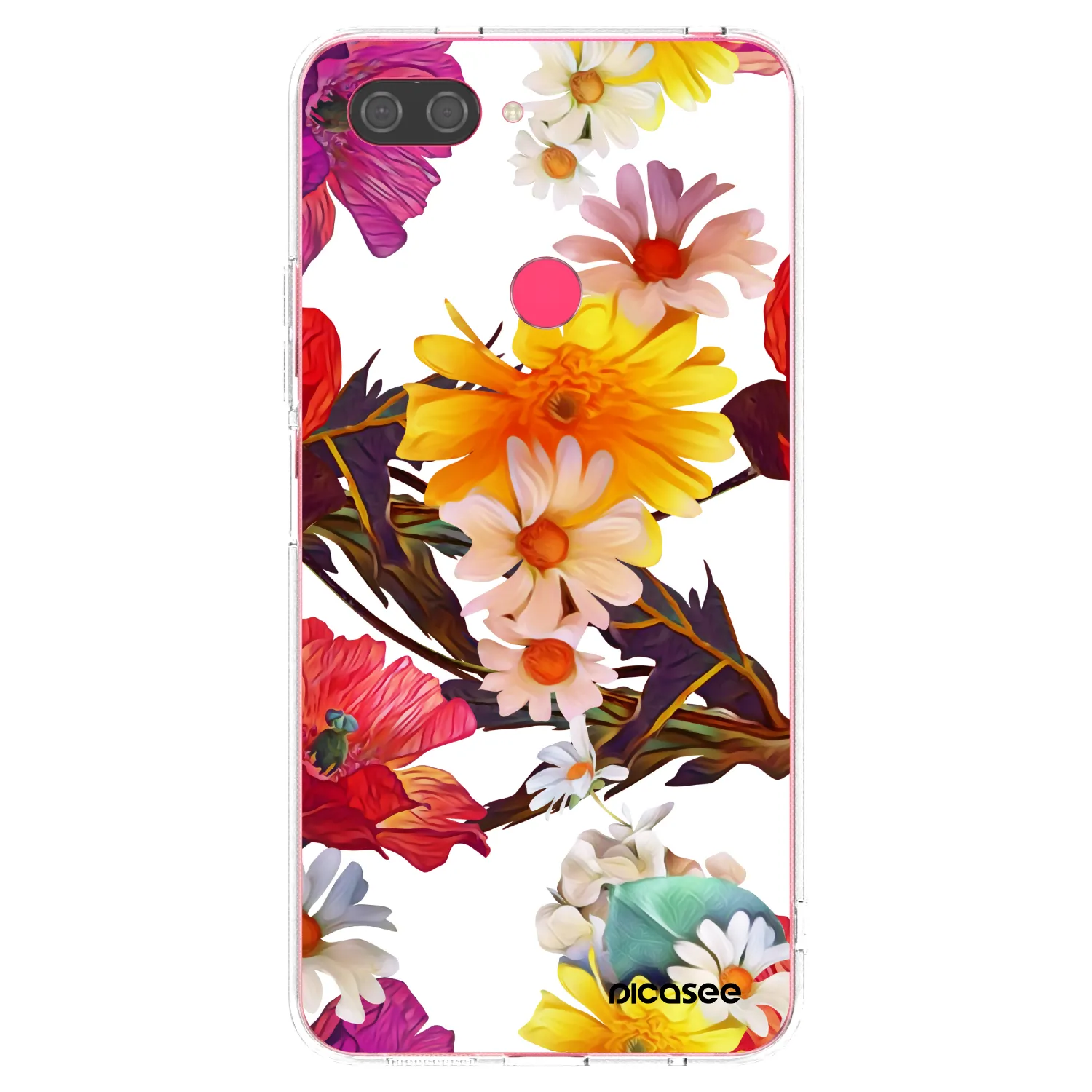 Picasee silikonska prozirna maskica za Xiaomi Mi 8 Lite - Meadow