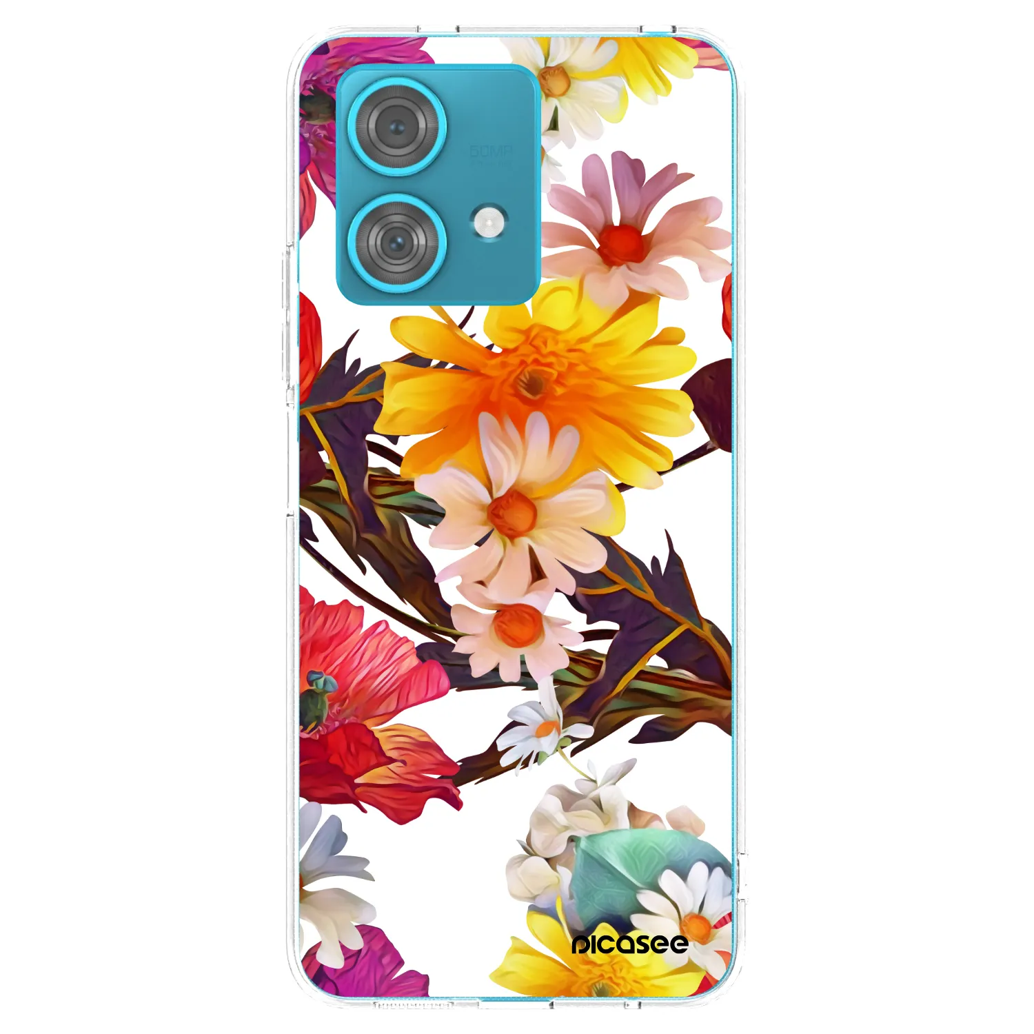 Picasee silikonska prozirna maskica za Motorola Edge 40 Neo - Meadow