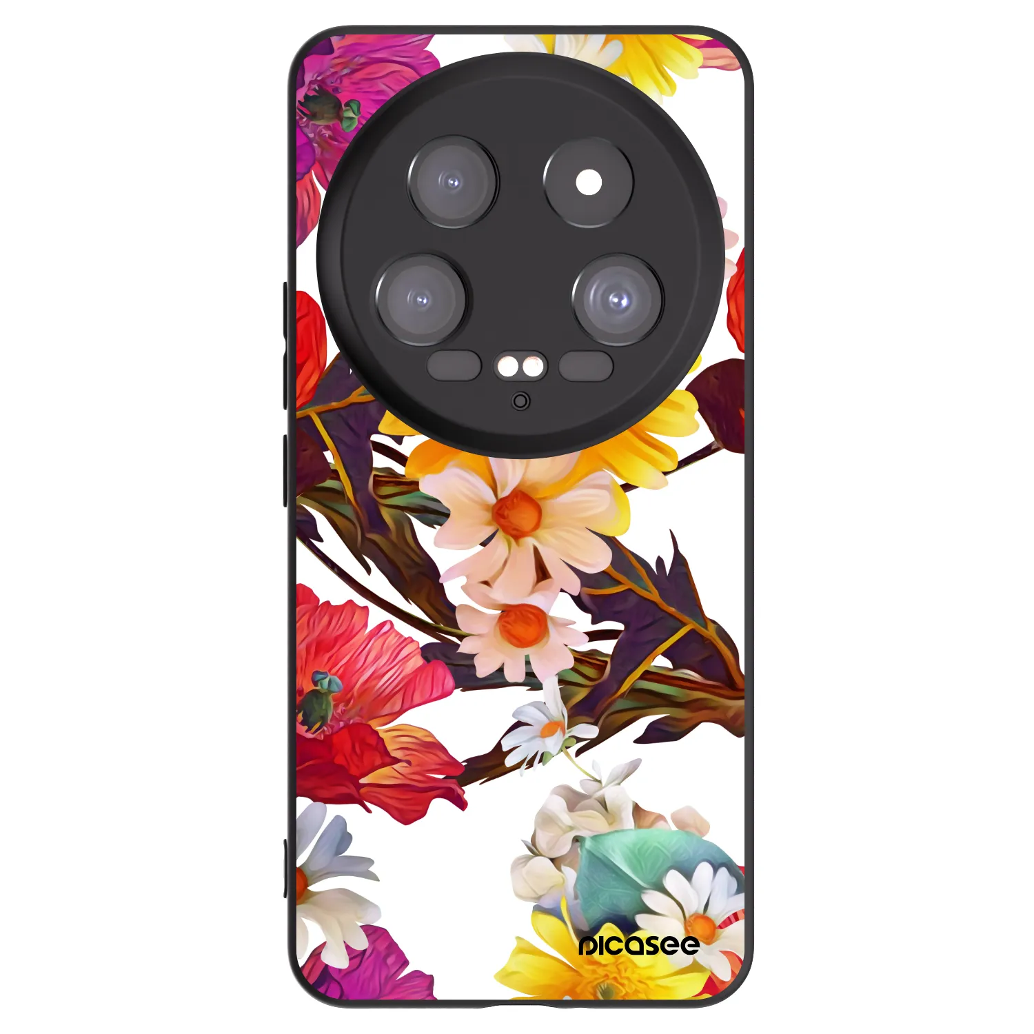 Picasee crna silikonska maskica za Xiaomi 14 Ultra - Meadow