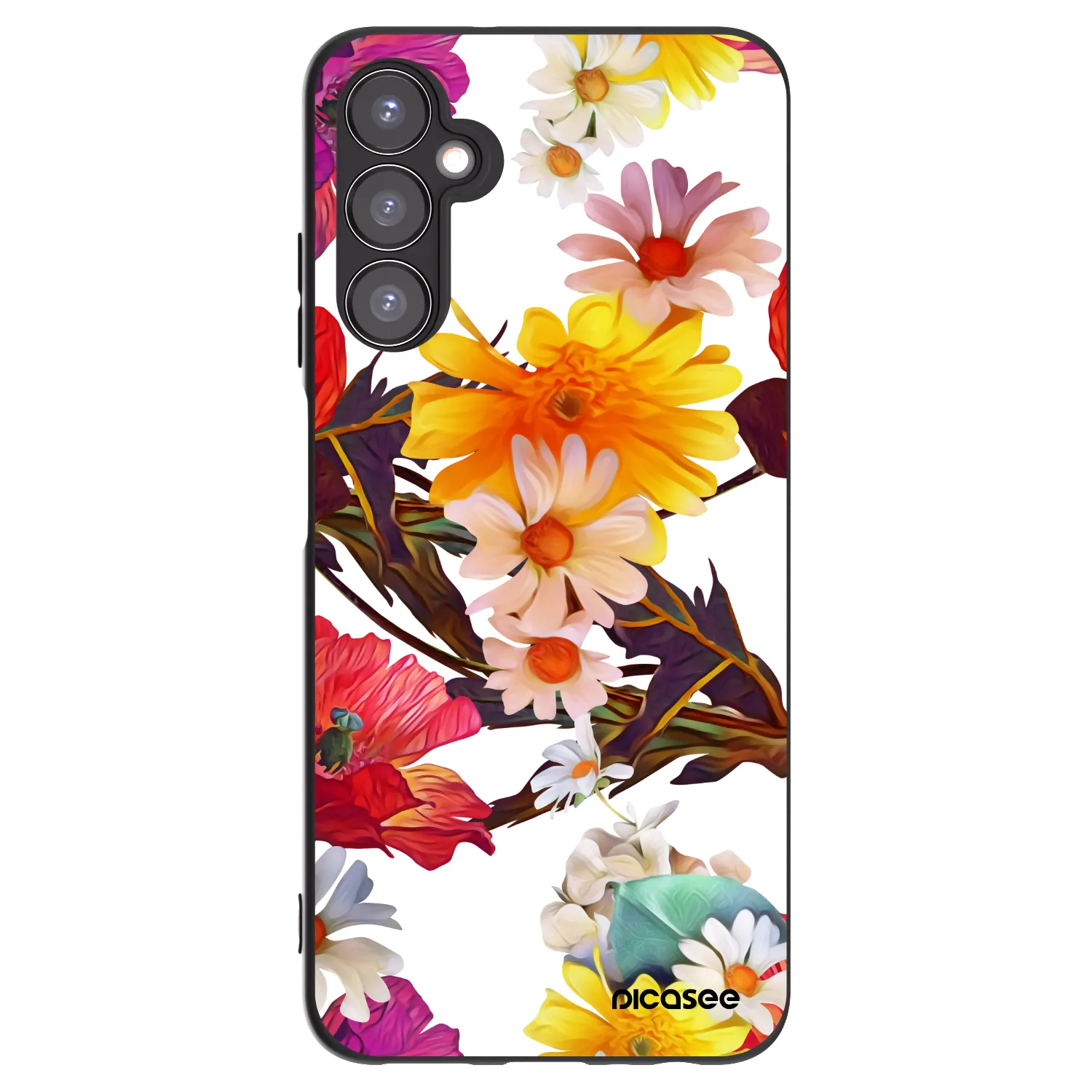Picasee crna silikonska maskica za Samsung Galaxy A05s A057G - Meadow