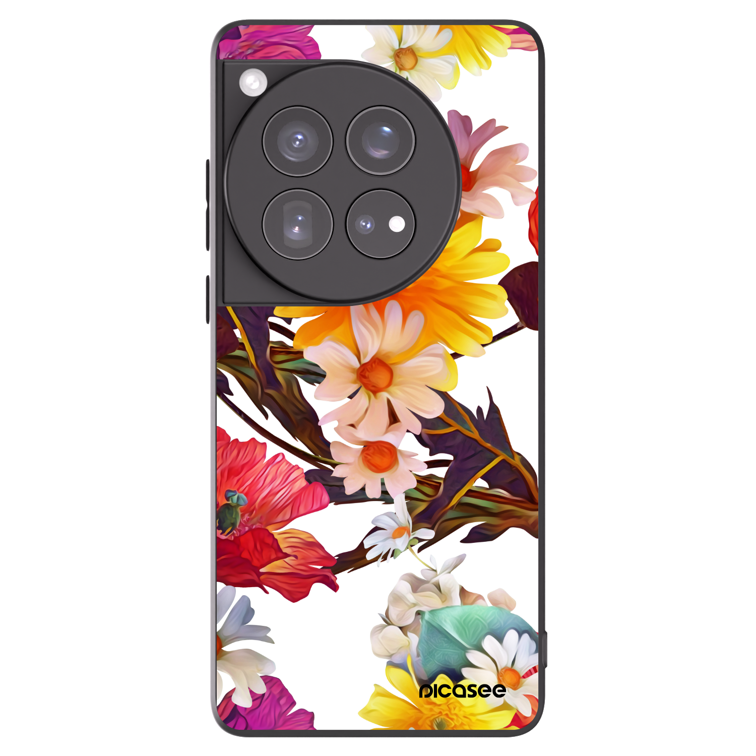 Picasee crna silikonska maskica za OnePlus 12 5G - Meadow