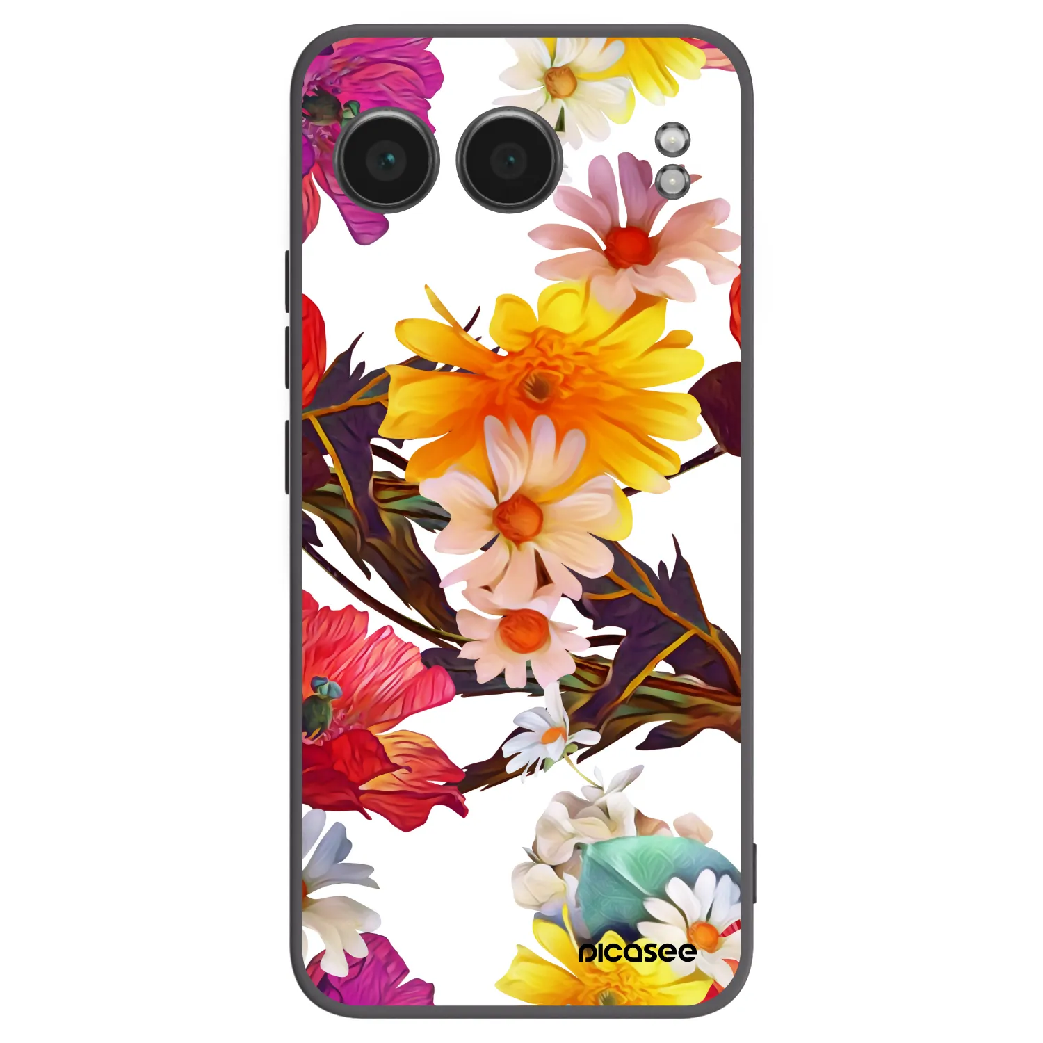 Picasee crna silikonska maskica za OnePlus Nord 4 - Meadow