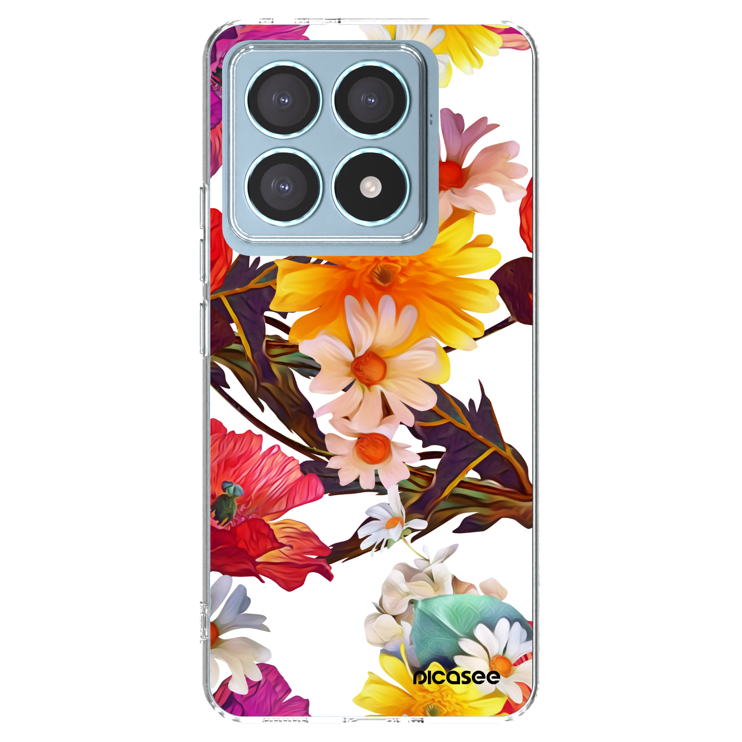 Picasee silikonska prozirna maskica za Xiaomi 14T Pro - Meadow