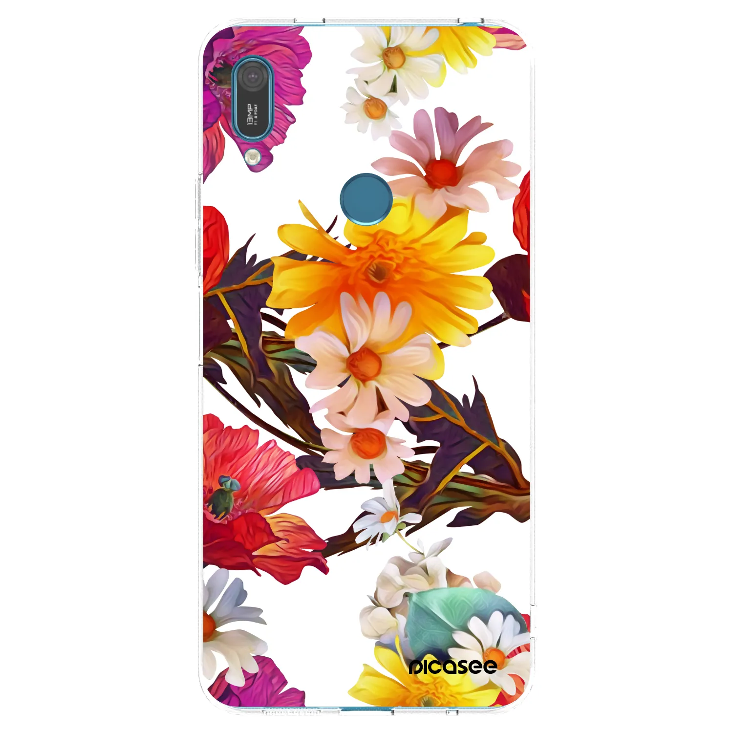 Picasee silikonska prozirna maskica za Huawei Y7 2019 - Meadow