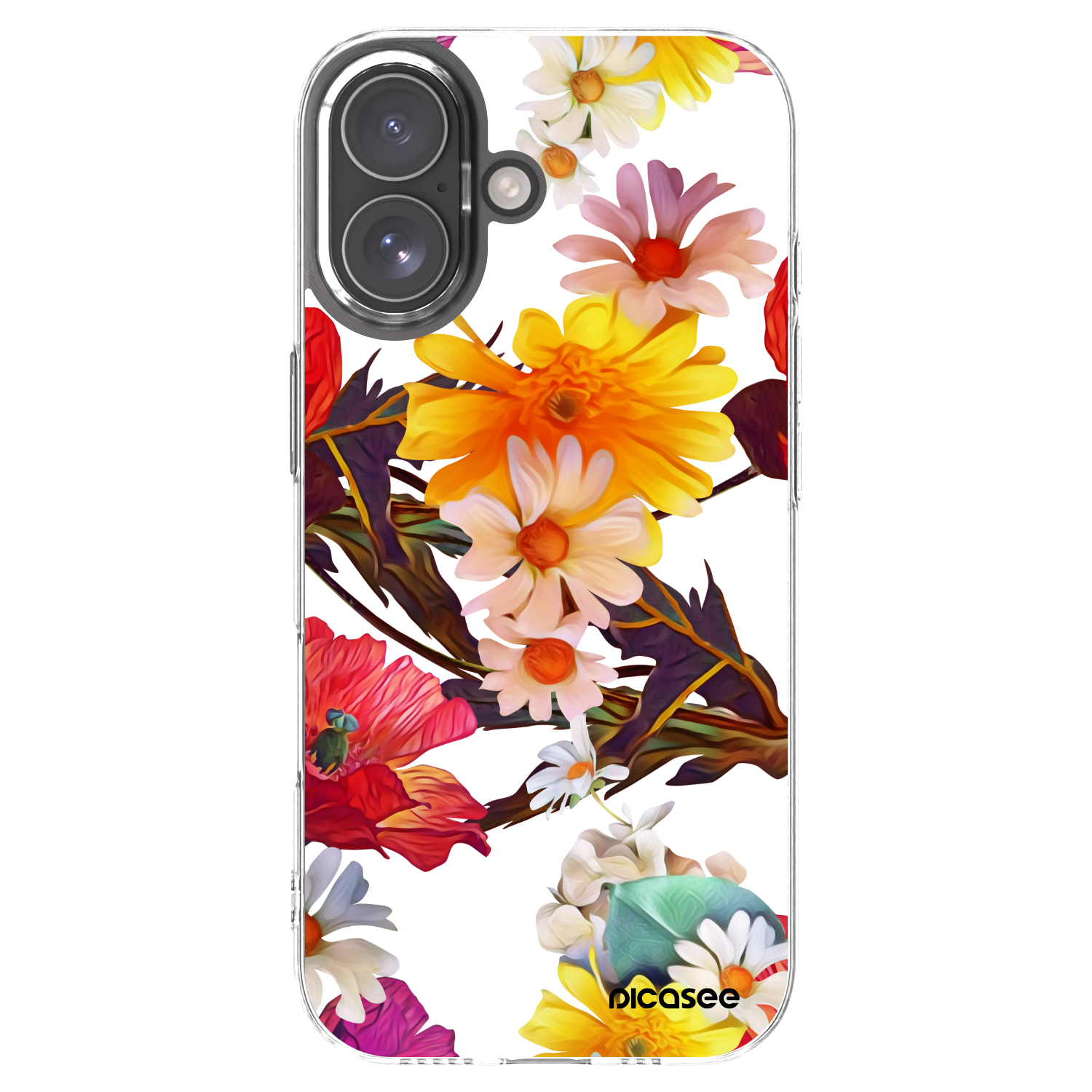 Picasee silikonska prozirna maskica za Apple iPhone 17 - Meadow