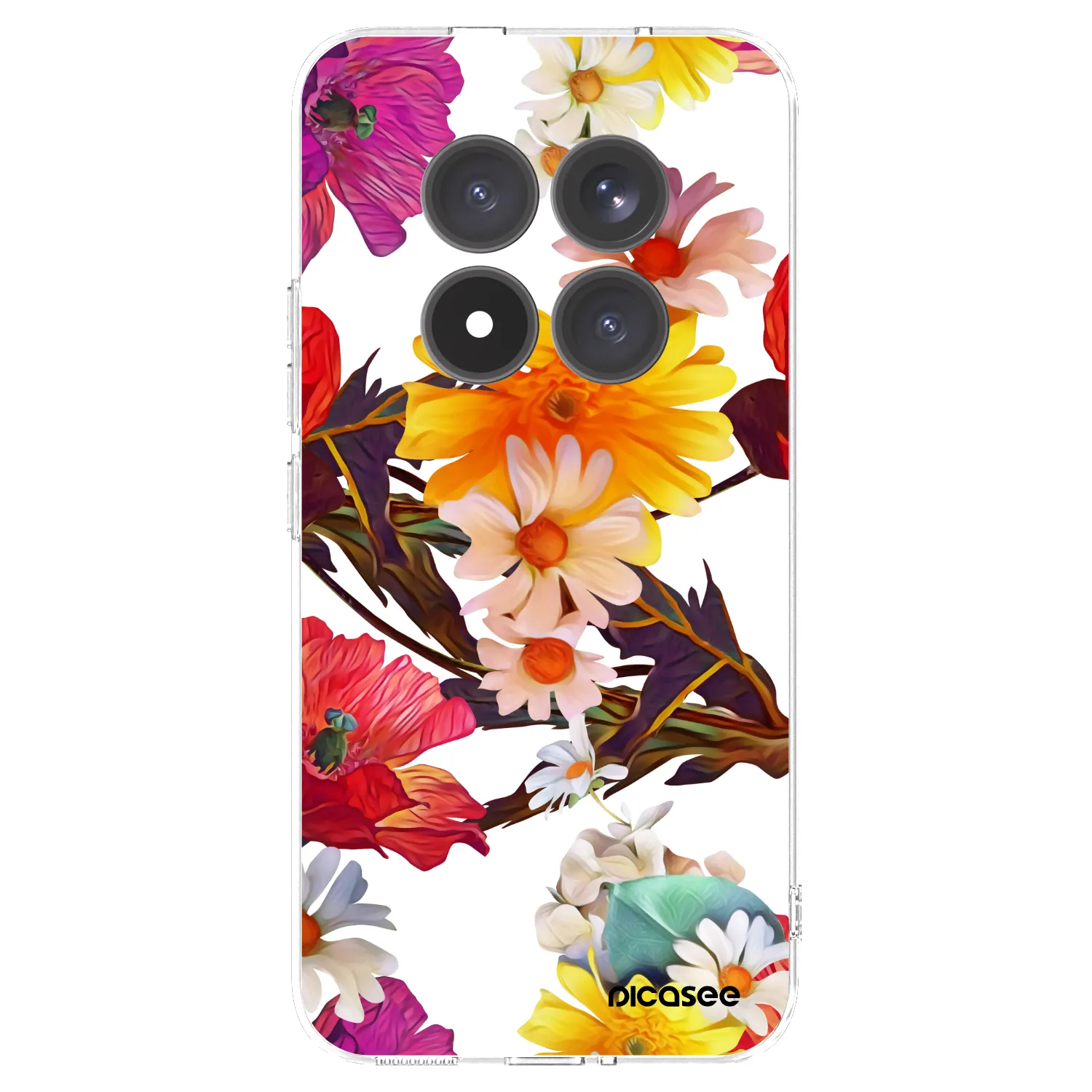 Picasee silikonska prozirna maskica za Xiaomi Redmi Note 15 Pro+ - Meadow