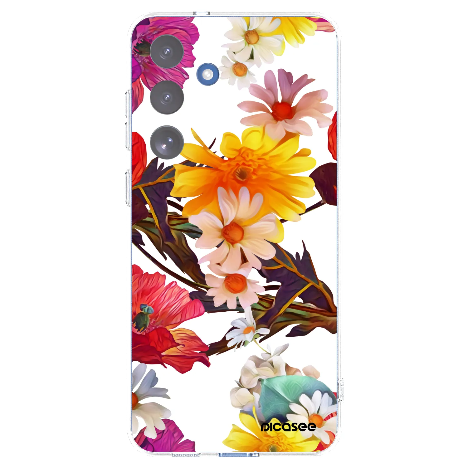 Picasee silikonska prozirna maskica za Samsung Galaxy S25 FE 5G - Meadow