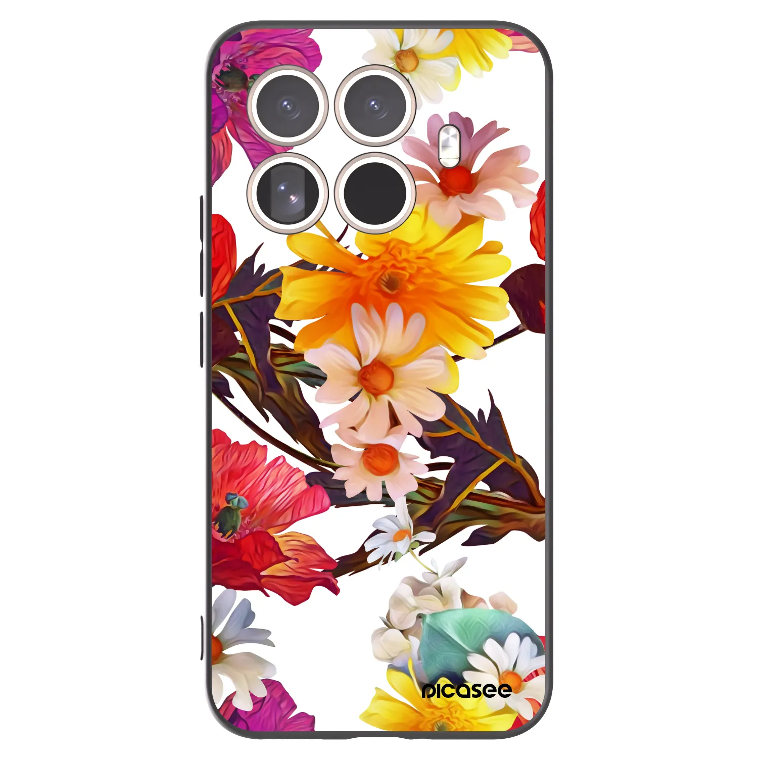 Picasee crna silikonska maskica za Xiaomi 15T Pro - Meadow