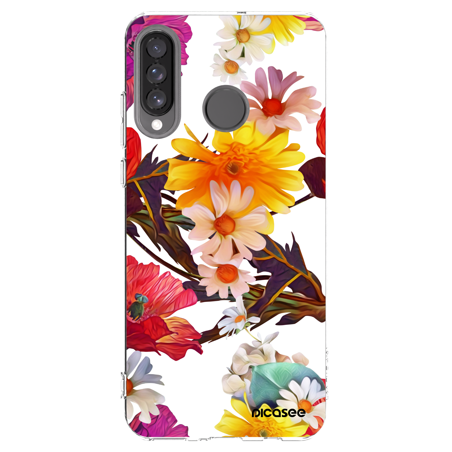 Picasee silikonska prozirna maskica za Huawei P30 Lite - Meadow