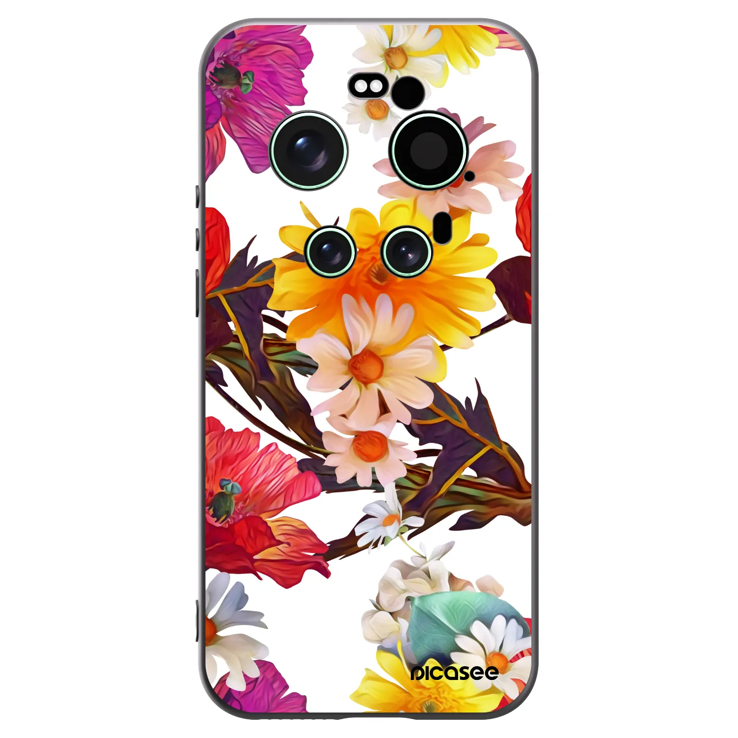 Picasee crna silikonska maskica za Xiaomi 17 Ultra - Meadow