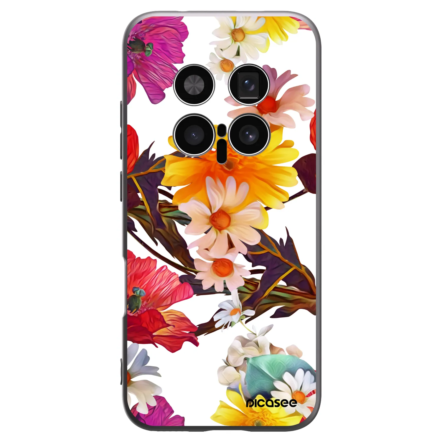 Picasee crna silikonska maskica za Honor Magic8 Pro 5G - Meadow