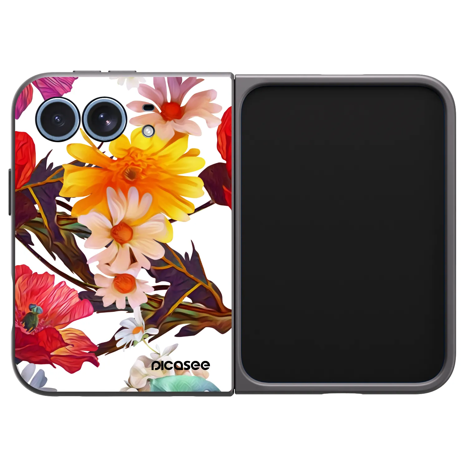 Picasee crna silikonska maskica za Apple iPhone Ultra - Meadow