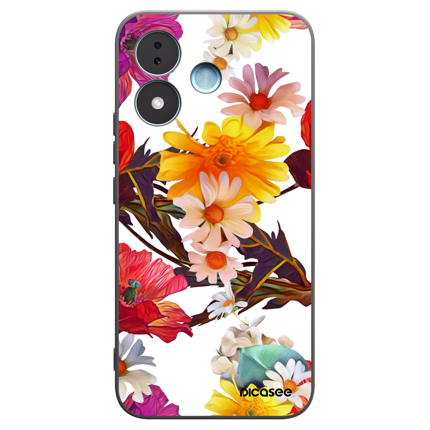 Picasee crna silikonska maskica za Xiaomi Redmi Note 17 5G - Meadow