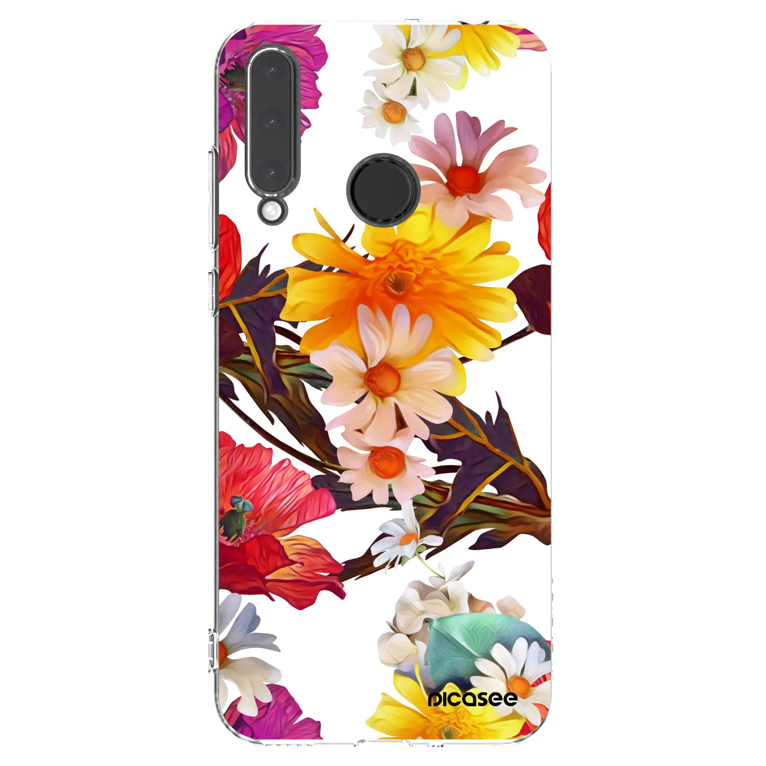 Picasee silikonska prozirna maskica za Honor 20 Lite - Meadow