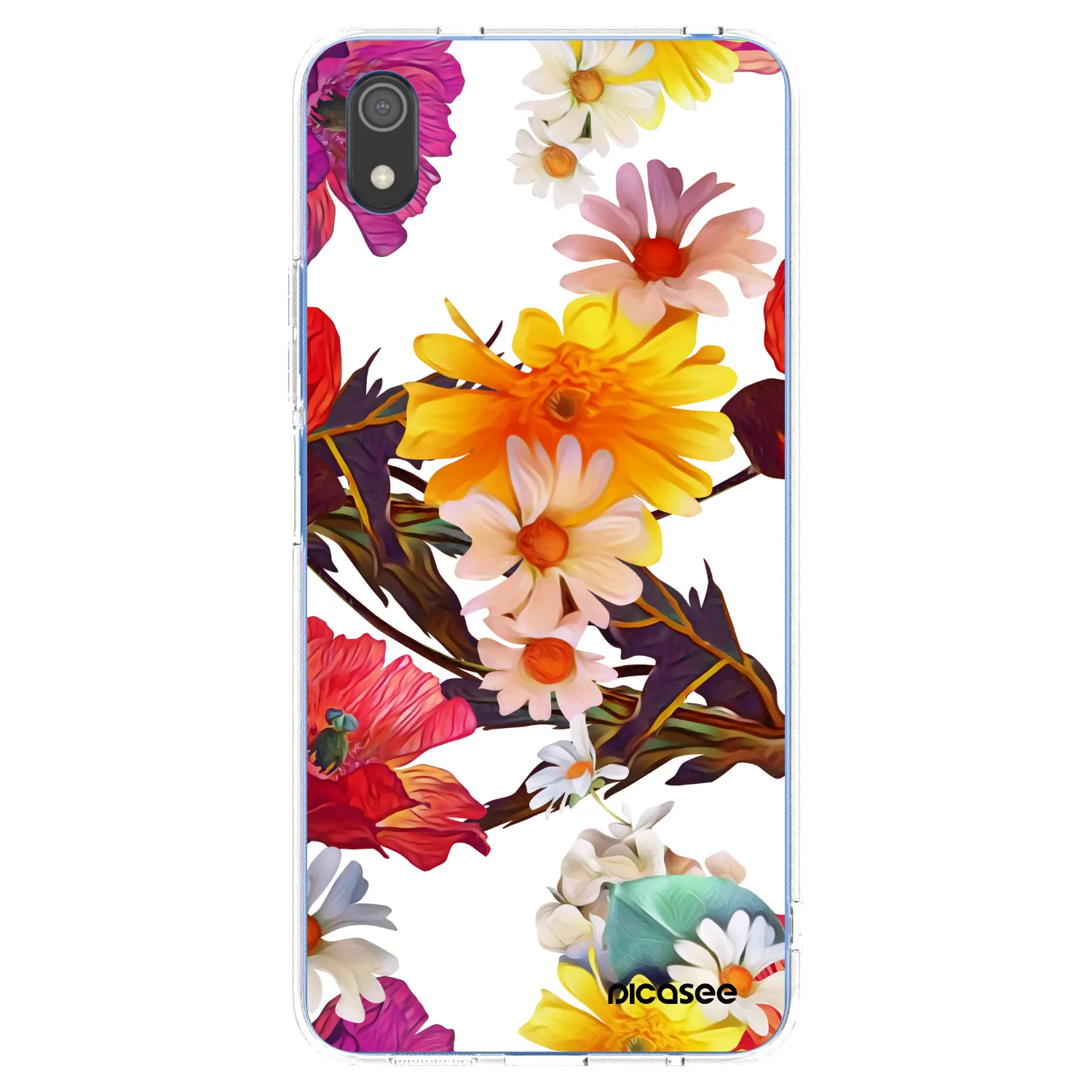 Picasee silikonska prozirna maskica za Xiaomi Redmi 7A - Meadow