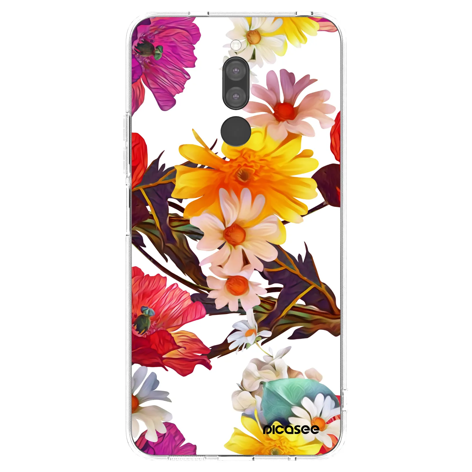 Picasee silikonska prozirna maskica za Xiaomi Redmi 8 - Meadow