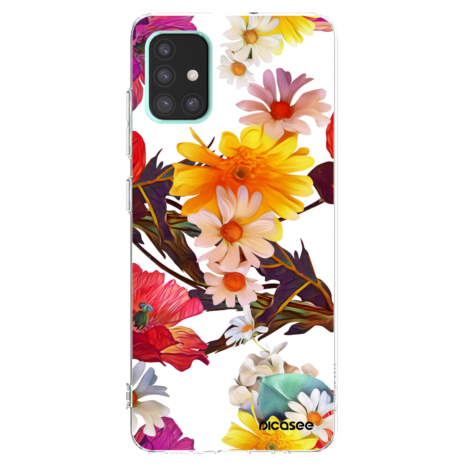 Picasee silikonska prozirna maskica za Samsung Galaxy A51 A515F - Meadow