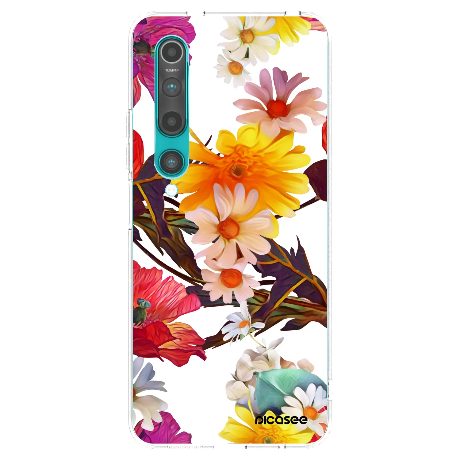 Picasee silikonska prozirna maskica za Xiaomi Mi 10 - Meadow