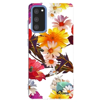Picasee silikonska prozirna maskica za Samsung Galaxy S20 FE - Meadow