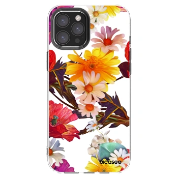 Picasee silikonska prozirna maskica za Apple iPhone 12 Pro Max - Meadow
