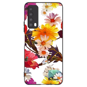 Picasee crna silikonska maskica za Huawei P Smart 2021 - Meadow