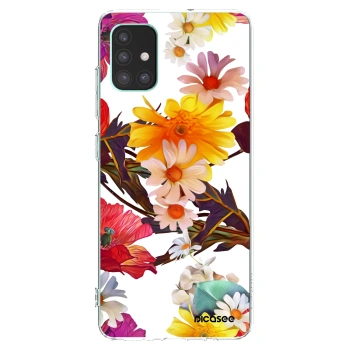 Picasee silikonska prozirna maskica za Samsung Galaxy M51 M515F - Meadow