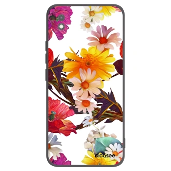 Picasee crna silikonska maskica za Xiaomi Redmi 9AT - Meadow