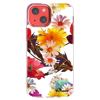 Picasee silikonska prozirna maskica za Apple iPhone 13 mini - Meadow