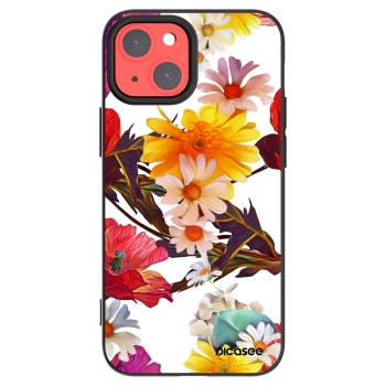 Picasee crna silikonska maskica za Apple iPhone 13 mini - Meadow