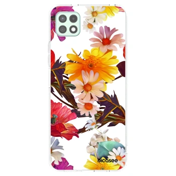 Picasee silikonska prozirna maskica za Samsung Galaxy A22 A226B 5G - Meadow